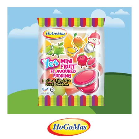 HOGOMAS YES MINI FRUIT FLAVOURED  JELLY 265GR